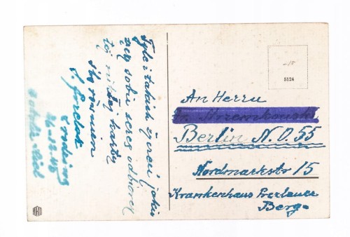 STARA POCZTÓWKA - PODKOWA NA SZCZÉSCIE, BERLIN l. 40