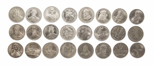 ZESTAW MONET MIX 50-10000 ZŁOTYCH PRL (NR 25)