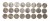 ZESTAW MONET MIX 50-10000 ZŁOTYCH PRL (NR 25)