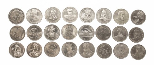 ZESTAW MONET MIX 50-10000 ZŁOTYCH PRL (NR 24)
