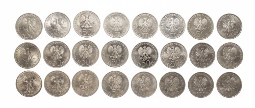 ZESTAW MONET MIX 50-10000 ZŁOTYCH PRL (NR 23)