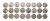 ZESTAW MONET MIX 50-10000 ZŁOTYCH PRL (NR 23)