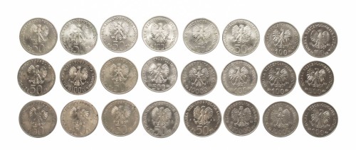 ZESTAW MONET MIX 50-10000 ZŁOTYCH PRL (NR 22)