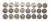 ZESTAW MONET MIX 50-10000 ZŁOTYCH PRL (NR 22)