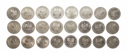 ZESTAW MONET MIX 50-10000 ZŁOTYCH PRL (NR 20)
