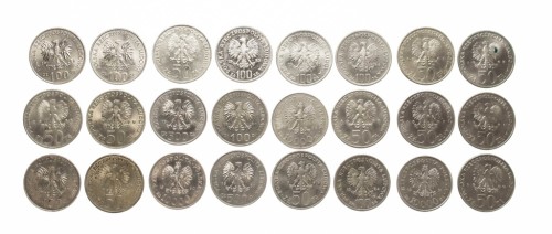 ZESTAW MONET MIX 50-10000 ZŁOTYCH PRL (NR 19)