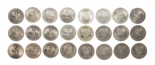 ZESTAW MONET MIX 50-10000 ZŁOTYCH PRL (NR 18)