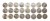 ZESTAW MONET MIX 50-10000 ZŁOTYCH PRL (NR 18)