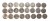 ZESTAW MONET MIX 50-10000 ZŁOTYCH PRL (NR 16)