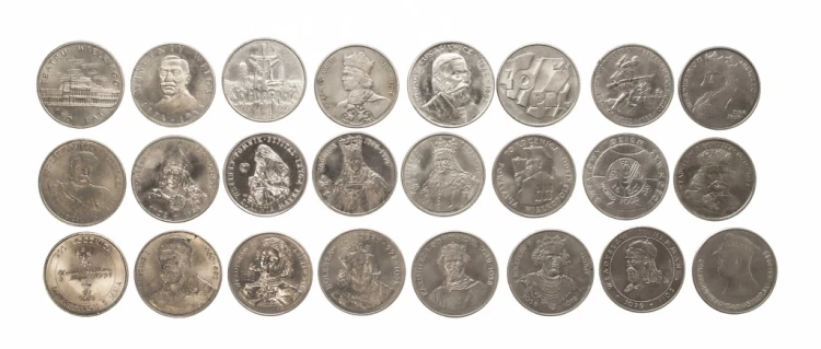 ZESTAW MONET MIX 50-10000 ZŁOTYCH PRL (NR 16)