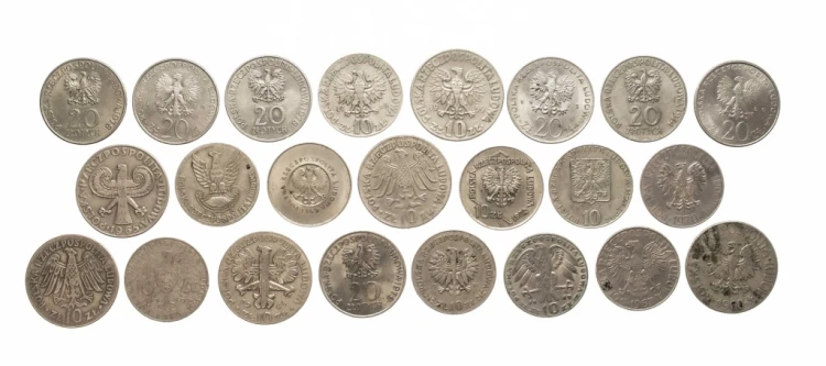 ZESTAW MONET MIX 10-20 ZŁOTYCH PRL (NR 15)