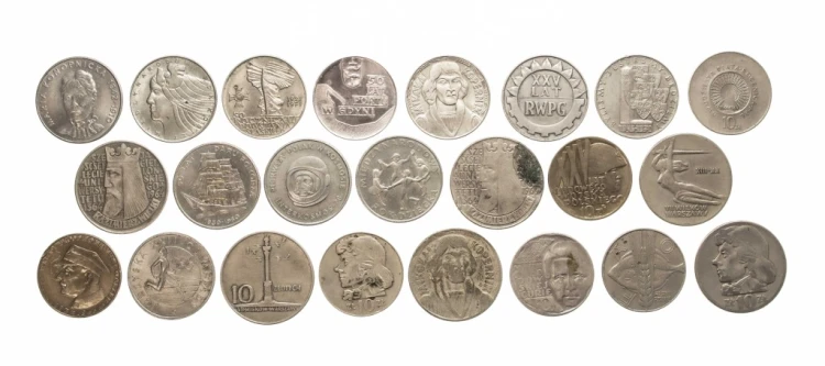 ZESTAW MONET MIX 10-20 ZŁOTYCH PRL (NR 14)
