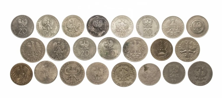 ZESTAW MONET MIX 10-20 ZŁOTYCH PRL (NR 14)