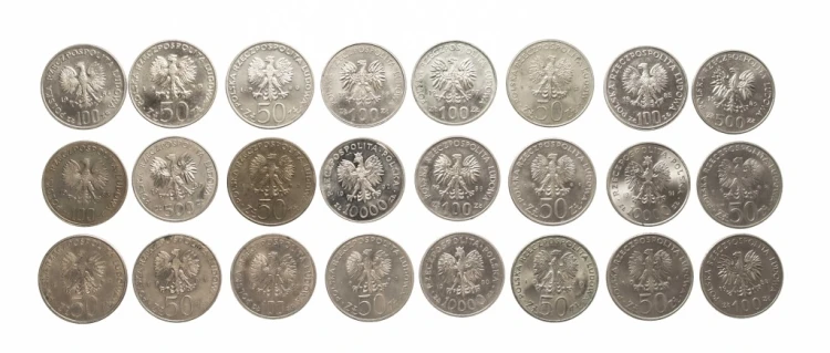 ZESTAW MONET MIX 50-10000 ZŁOTYCH PRL (NR 35)