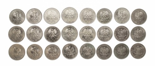 ZESTAW MONET MIX 50-10000 ZŁOTYCH PRL (NR 34)