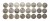 ZESTAW MONET MIX 50-10000 ZŁOTYCH PRL (NR 34)