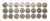 ZESTAW MONET MIX 50-10000 ZŁOTYCH PRL (NR 33)