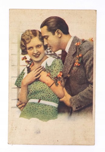 STARA POCZTÓWKA IMIENINOWA - ELIZEWO / TUCZNO 1947