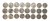 ZESTAW MONET MIX 50-10000 ZŁOTYCH PRL (NR 32)