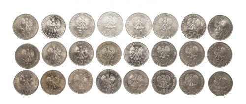 ZESTAW MONET MIX 50-10000 ZŁOTYCH PRL (NR 31)