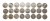ZESTAW MONET MIX 50-10000 ZŁOTYCH PRL (NR 31)