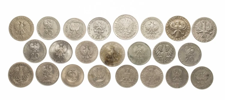 ZESTAW MONET MIX 10-20 ZŁOTYCH PRL (NR 5)