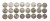 ZESTAW MONET MIX 50-10000 ZŁOTYCH PRL (NR 29)