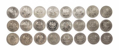 ZESTAW MONET MIX 50-10000 ZŁOTYCH PRL (NR 28)