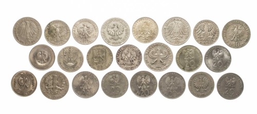 ZESTAW MONET MIX 10-20 ZŁOTYCH PRL (NR 3)