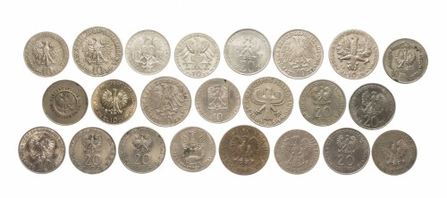 ZESTAW MONET MIX 10-20 ZŁOTYCH PRL (NR 1)