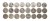 ZESTAW MONET MIX 50-10000 ZŁOTYCH PRL (NR 26)
