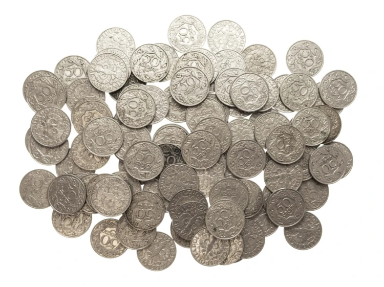 ZESTAW MONET 50 GROSZY 1923 (100 sztuk)