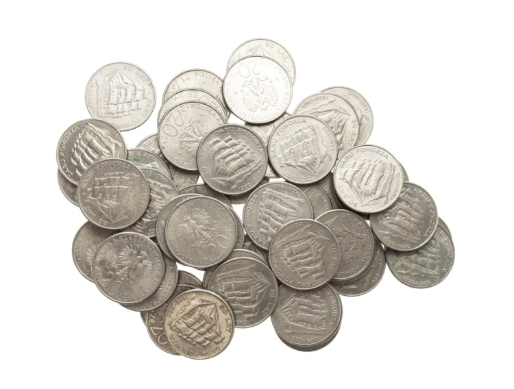 ZESTAW MONET 20 ZŁOTYCH 1980 - DAR POMORZA (50 sztuk)