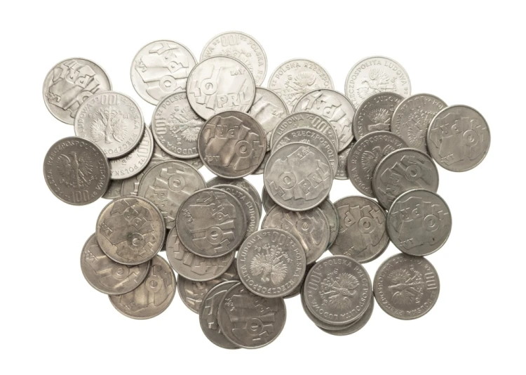 ZESTAW MONET 100 ZŁOTYCH 1984 - 40 LAT PRL (50 sztuk)
