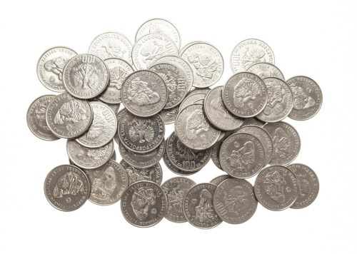 ZESTAW MONET 100 ZŁOTYCH 1985 - CENTRUM ZDROWIA MATKI POLKI (50 sztuk)