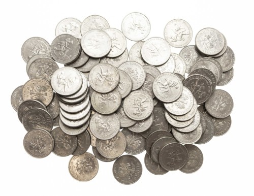ZESTAW MONET 500 ZŁOTYCH 1989 - 50 ROCZNICA WOJNY OBRONNEJ (100 sztuk)