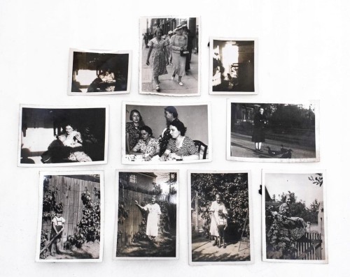 ZESTAW STARYCH FOTOGRAFII RODZINNYCH - POZNAŃ 1938