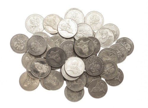 ZESTAW MONET 50 ZŁOTYCH 1982 - BOLESŁAW III KRZYWOUSTY (50 sztuk)
