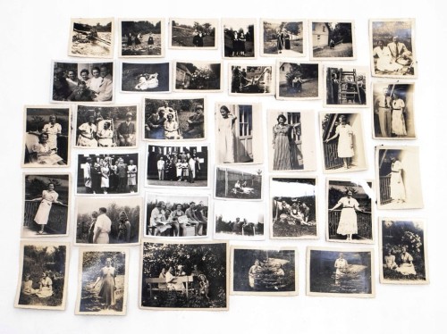 ZESTAW STARYCH FOTOGRAFII RODZINNYCH - WISŁA 1938