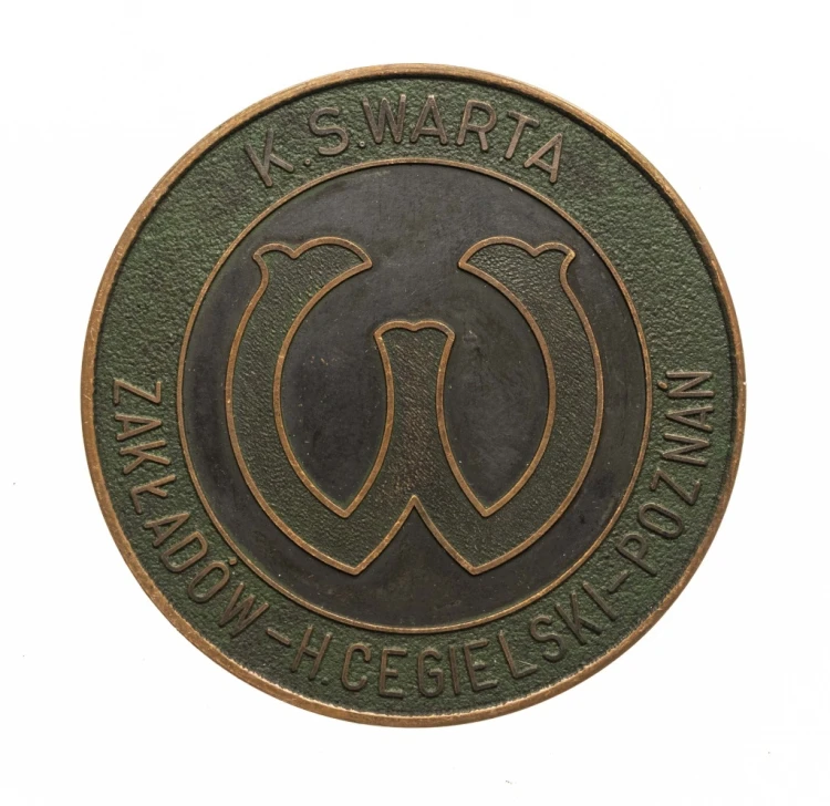 MEDAL 75 LAT KS WARTA POZNAŃ, HCP CEGIELSKI POZNAŃ 1987