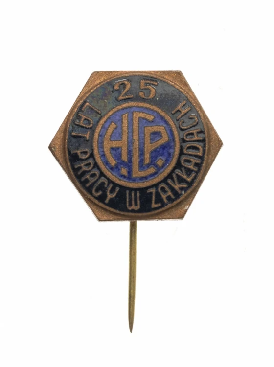 ODZNAKA 25 LAT PRACY, HCP CEGIELSKI POZNAŃ