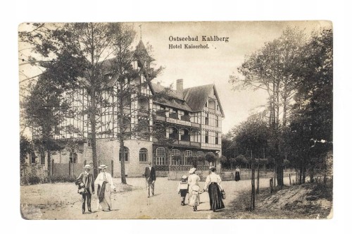 KRYNICA MORSKA - HOTEL KAISERHOF, DWÓR CESARSKI, pocz. XX w.