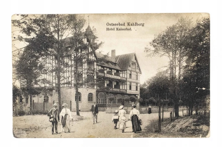 KRYNICA MORSKA - HOTEL KAISERHOF, DWÓR CESARSKI, pocz. XX w.