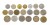ZESTAW MONET OBIEGOWYCH ZE ŚWIATA (NR 30)
