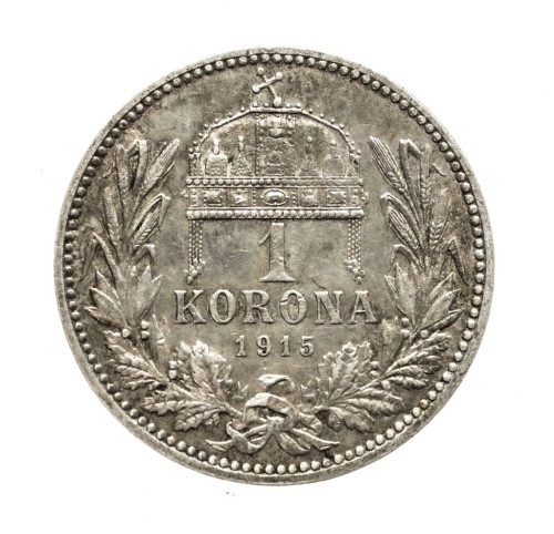 Austria, Franciszek Józef I (1848 - 1916), 1 korona 1915 rok