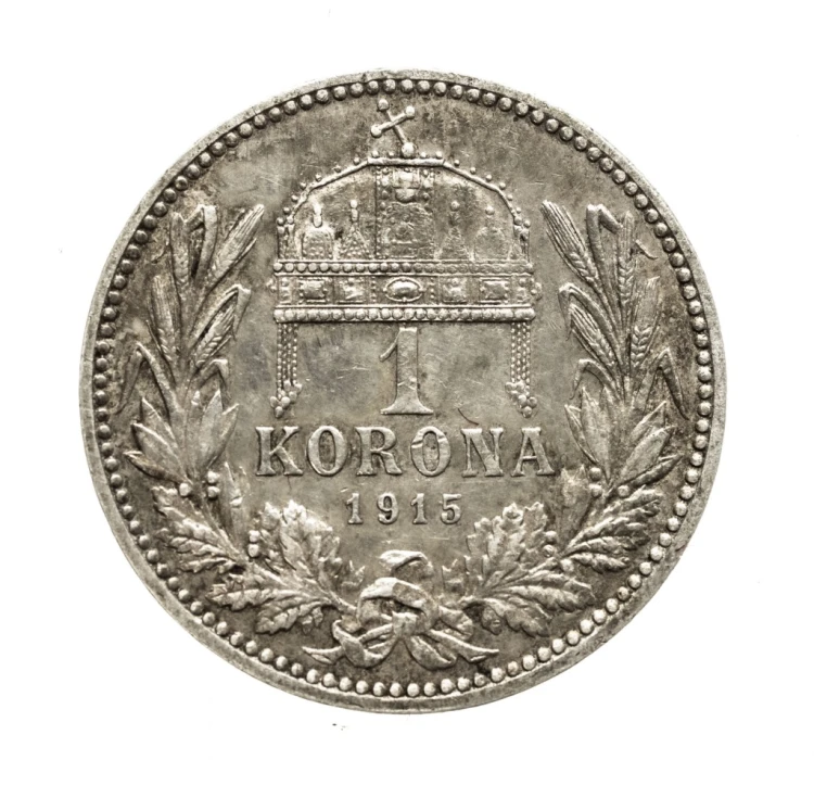 Austria, Franciszek Józef I (1848 - 1916), 1 korona 1915 rok
