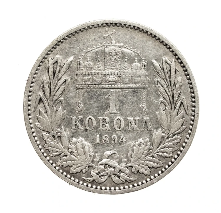 Austria, Franciszek Józef I (1848 - 1916), 1 korona 1894 rok