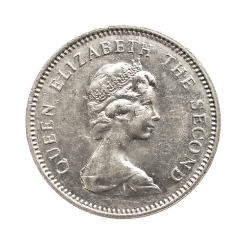 Jersey, Elżbieta II, 5 nowych pensów 1980 rok.