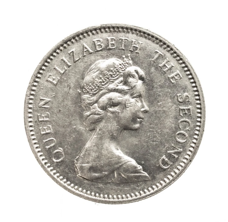 Jersey, Elżbieta II, 5 nowych pensów 1980 rok.