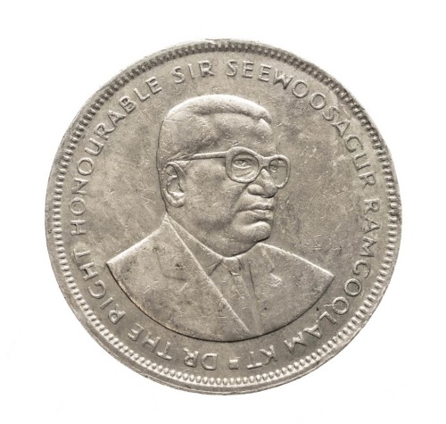 Mauritius, 5 rupii Seewoosagur Ramgoolam, 1991 rok.